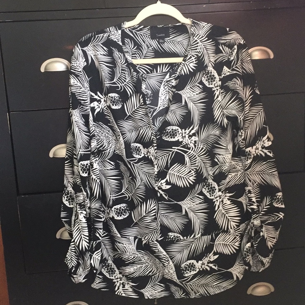 LUMIERE Pineapple shirt